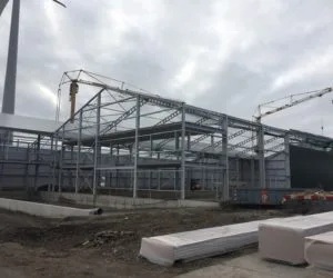 Nieuw dak sandwichpanelen